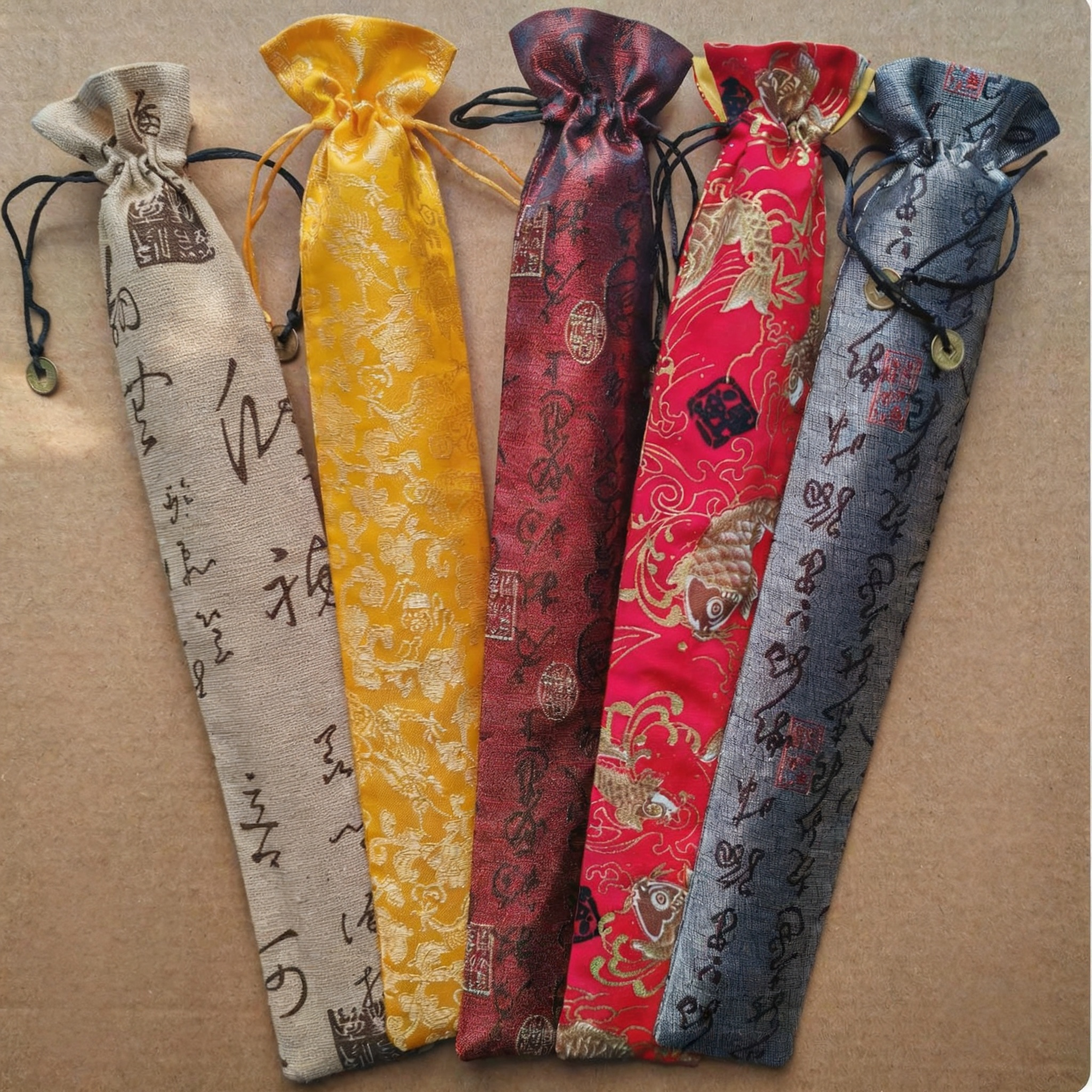 Original Chinese Calligraphy Folding Fan | Handmade Art Gift