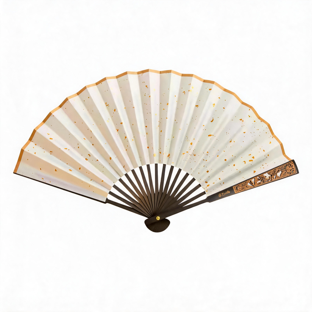Personalized Chinese Calligraphy Folding Fan | Handmade Custom Fan